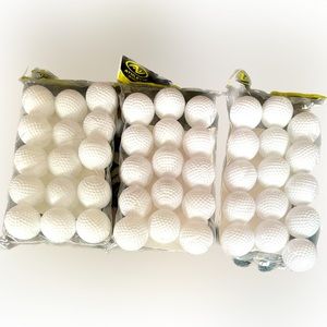 Athletic Works Dimpled Plastic Practice Golf Balls